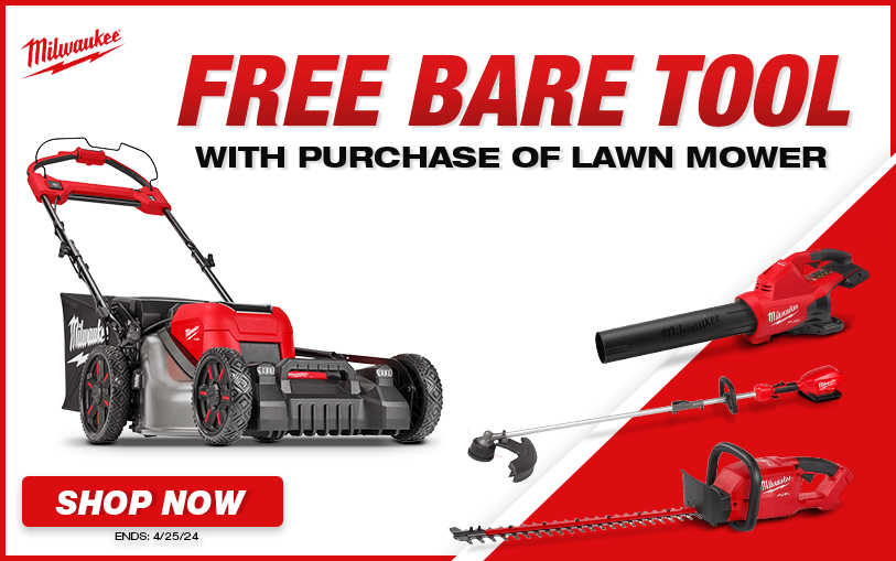 FREE Outdoor Bare Tool With Milwaukee M18 Mower