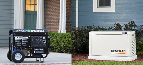 Portable VS Standby Generators for Home backup