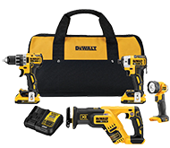 DeWALT Impact Driver and Hammer Drill Combo Kit.