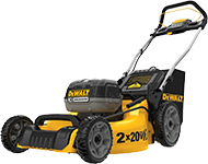 DeWALT Outdoor Power Equipment including mowers, hedge trimmers, string trimmers, chainsaws and more.