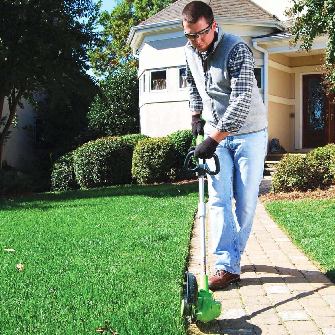 greenworks 40 volt string trimmer