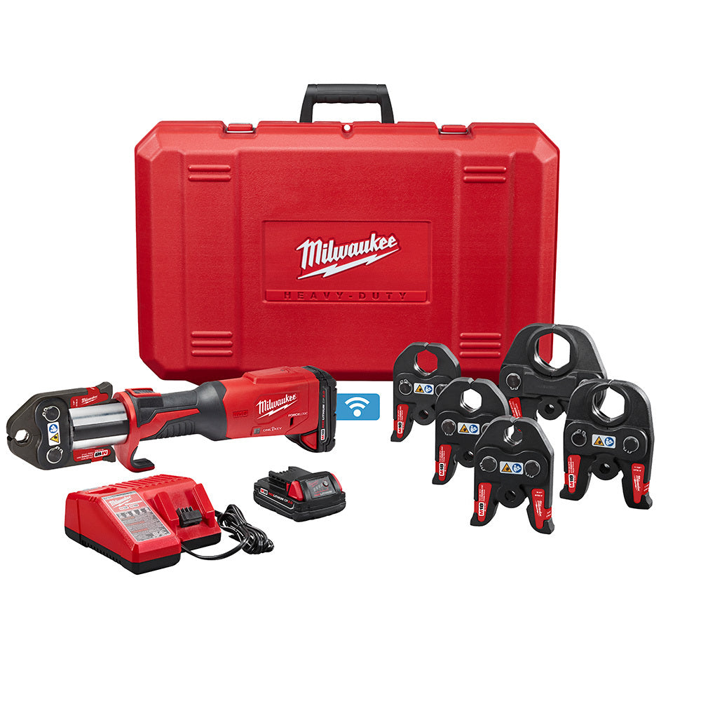  Milwaukee 2922-22 M18 18V FORCE LOGIC Press Tool w/ ONE-KEY w/ 1/2"-2" CTS Jaws 