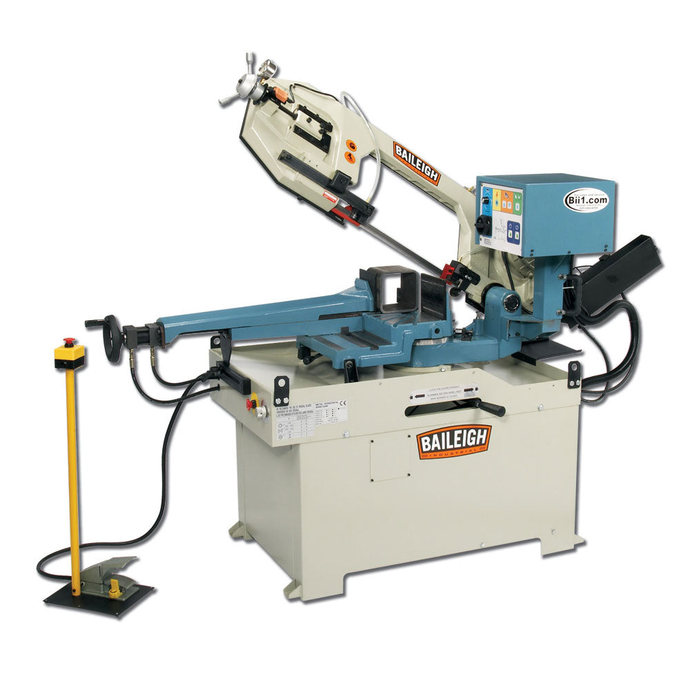  Baileigh 1001570 BS-350SA 220V Gear Driven Dual Miter Band Saw 