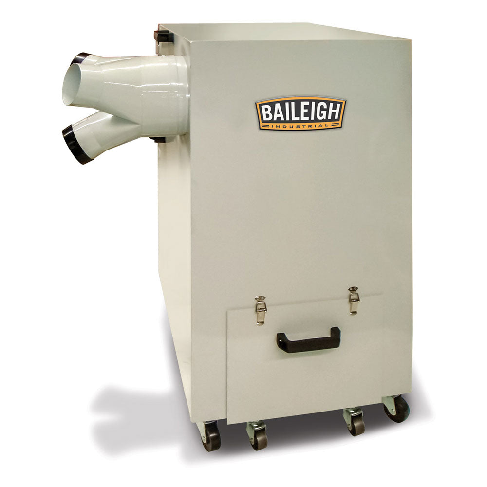  Baileigh 1017066 MDC-1800 220V Portable Metal Dust Collector 