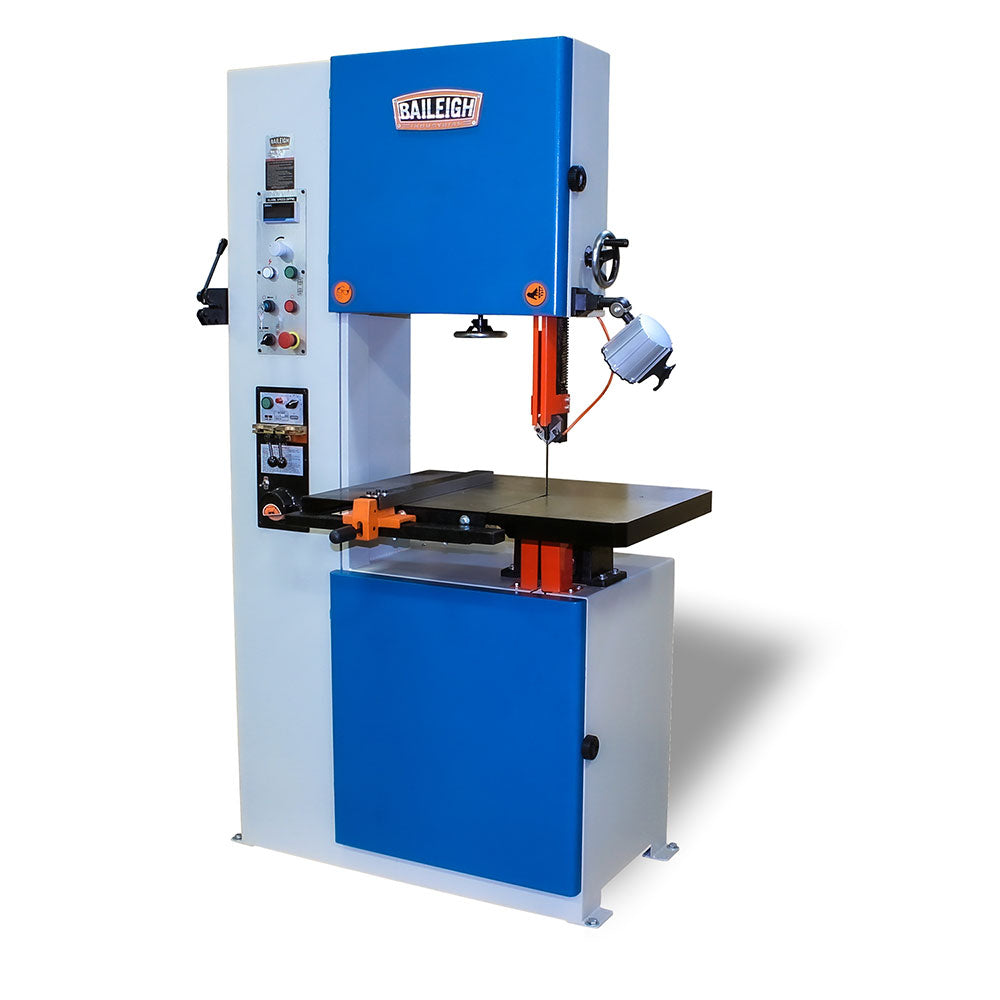  Baileigh 1230390 BSV-20VS-V2 20" Variable Speed Vertical Band Saw 