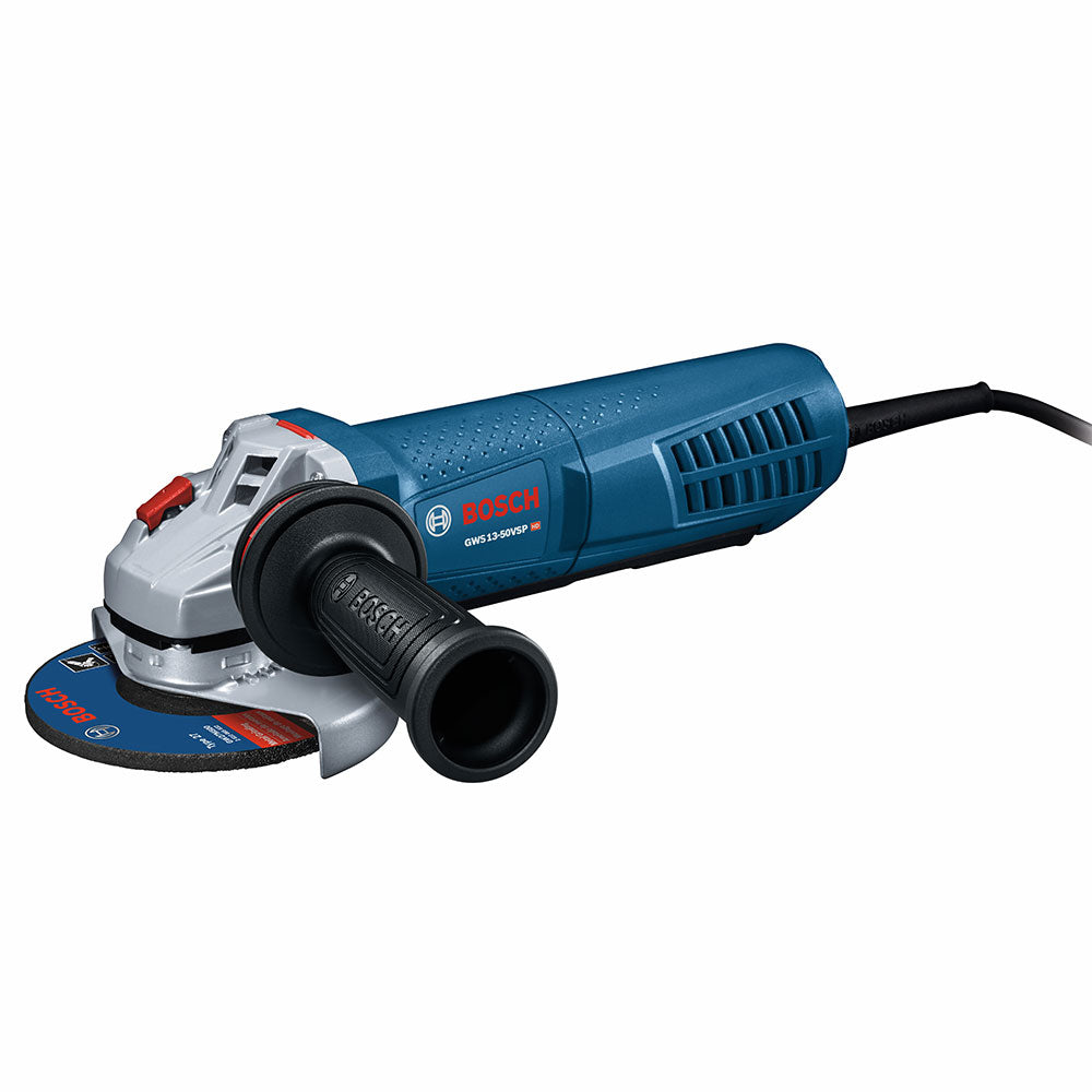  Bosch GWS13-50VSP 120V 5" Corded High-Performance Variable Speed Angle Grinder 