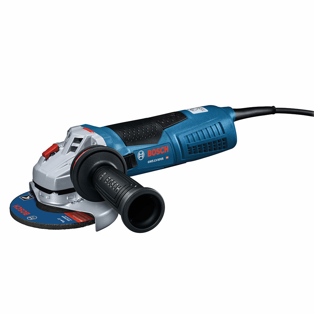  Bosch GWS13-50VS 120V 5" Corded High-Performance Variable Speed Angle Grinder 