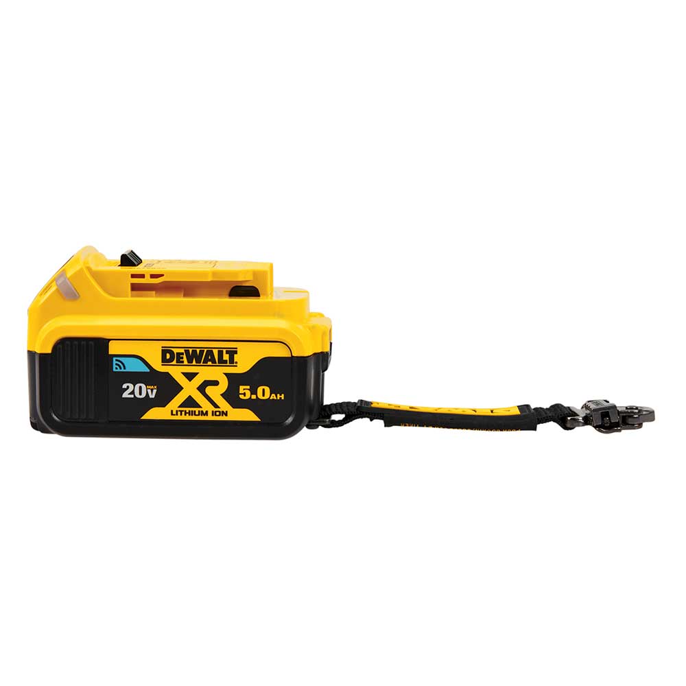  DeWALT DCB205BTLR 20V MAX 5 Ah Li-Ion Battery w/ Bluetooth Lanyard Ready 