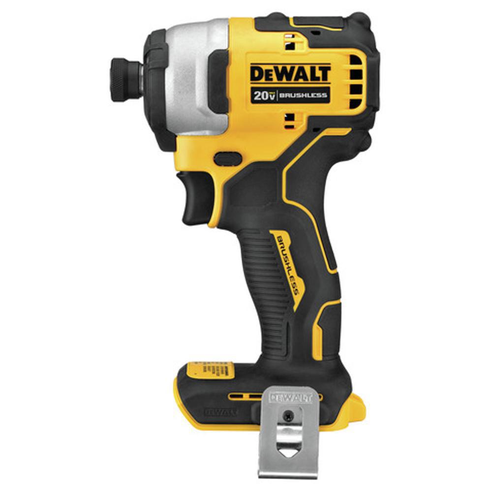  DeWALT DCF809B 20V 1/4 Inch Brushless Atomic Impact Driver, Bare Tool 