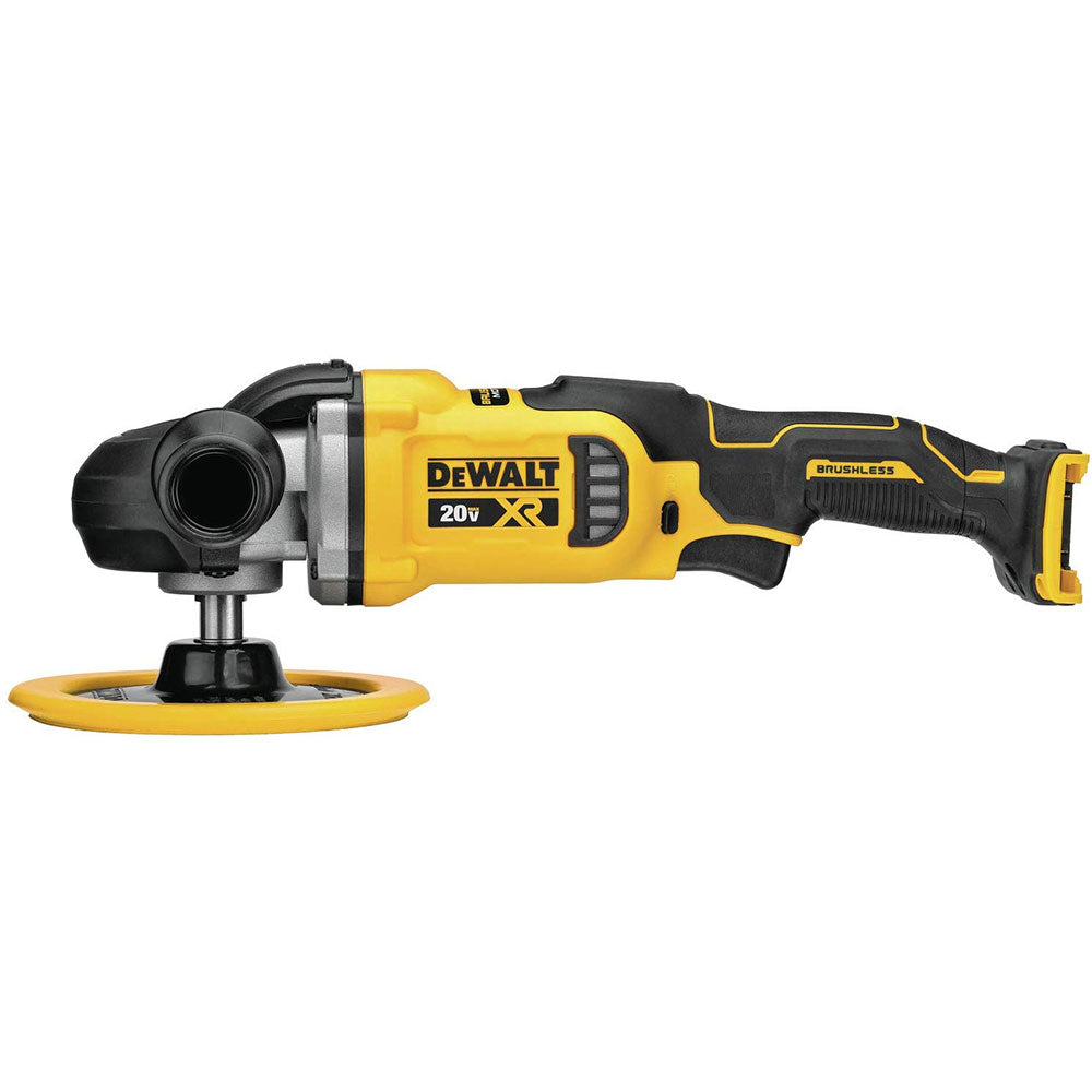  DeWALT DCM849B 20V MAX XR 7" Brushless Cordless Rotary Polisher - Bare Tool 