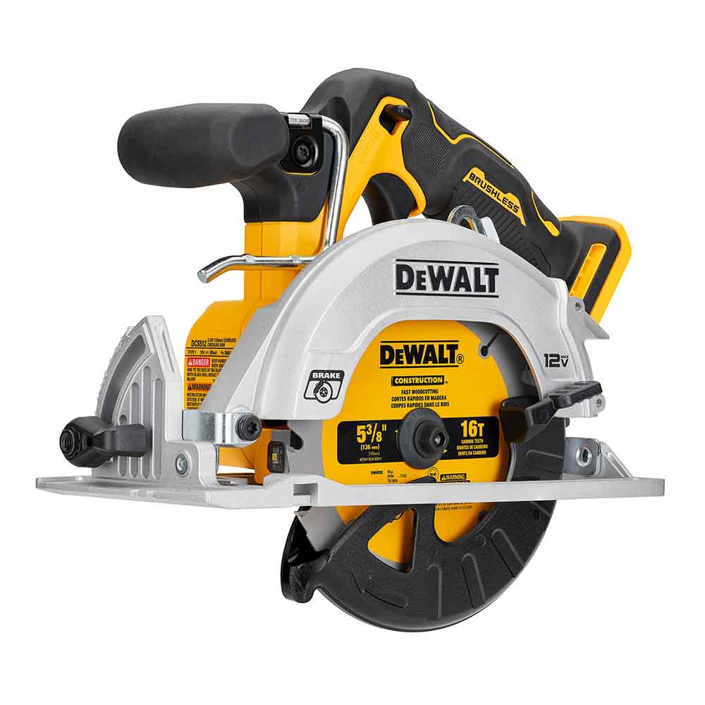  DeWALT DCS512B 12V XTREME MAX 5-3/8" Brushless Cordless Circular Saw -Bare Tool 