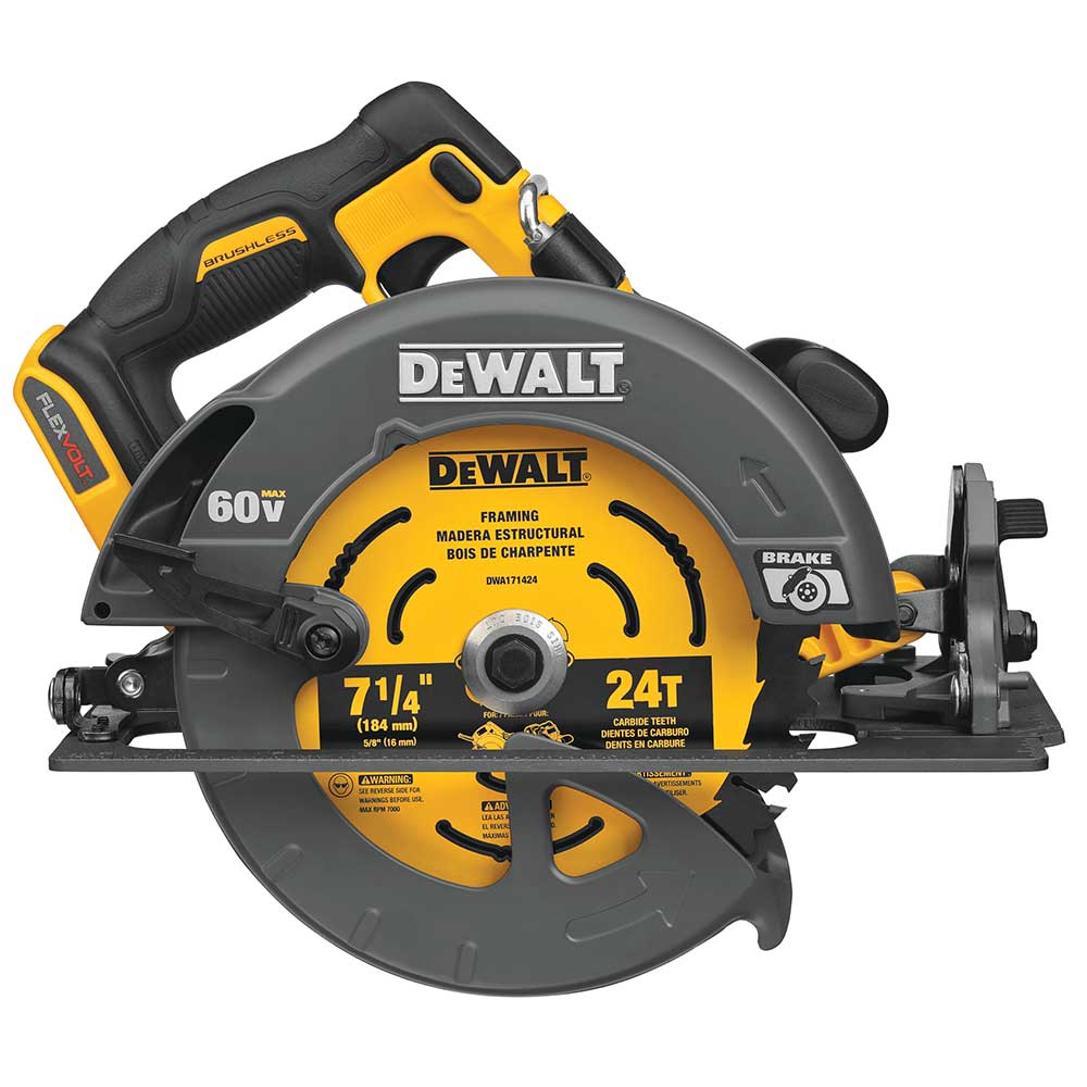 DeWALT DCS578B 60V FLEXVOLT Cordless Circular Saw w/ Brake – MaxTool