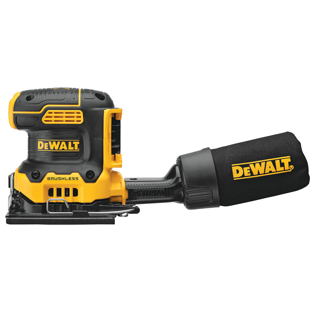  DeWALT DCW200B 20V MAX 1/4" Cordless Li-Ion Brushless Sander - Bare Tool 