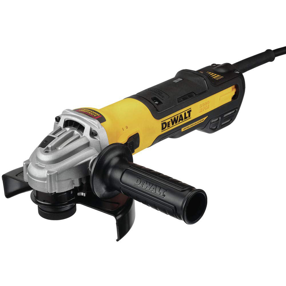  DeWALT DWE43240INOX 1800W 5"/6" Brushless Angle Grinder Slide Switch INOX 