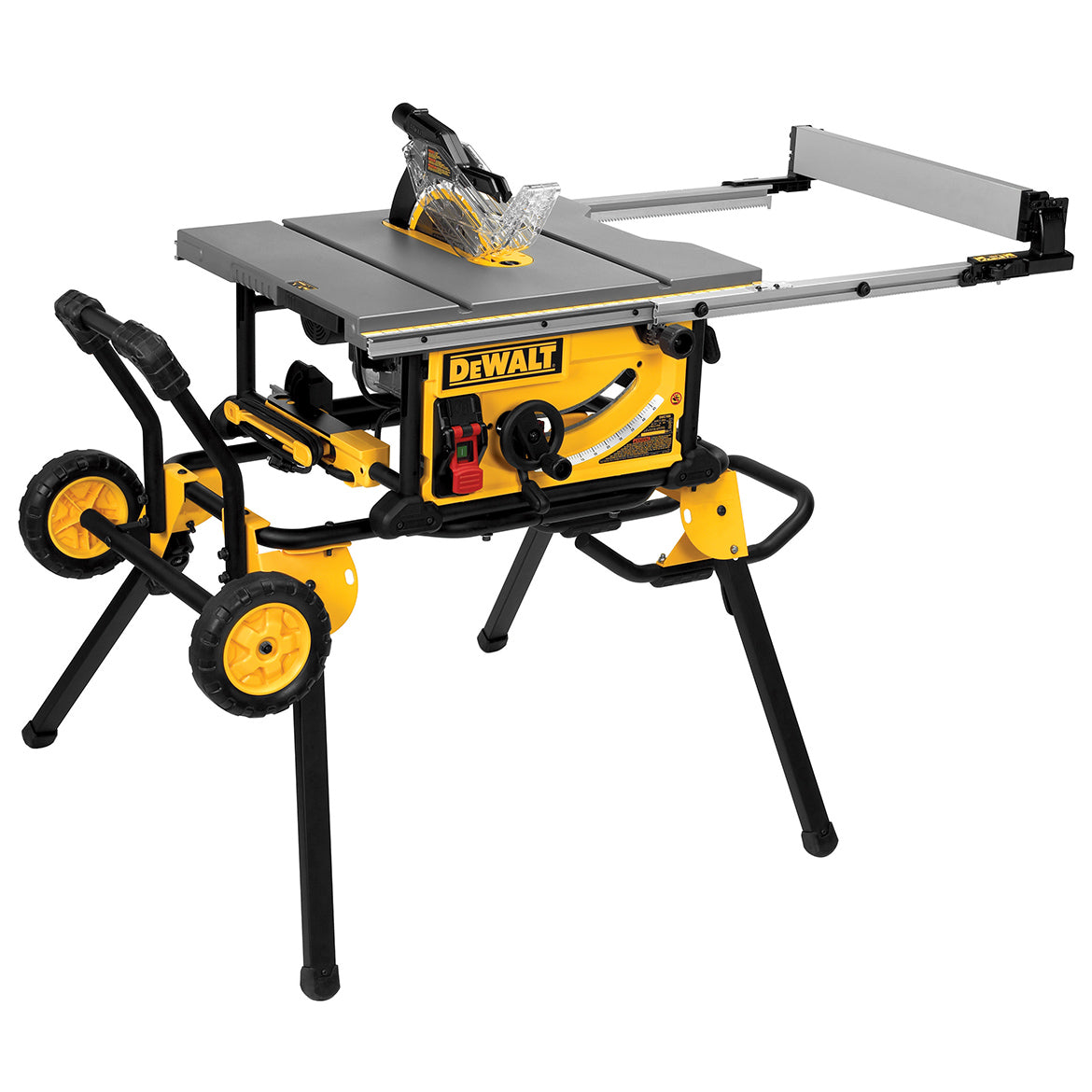  DeWALT DWE7491RS 10-Inch Jobsite Table Saw with 32-1/2-Inch Rip W/ Rolling Stand 