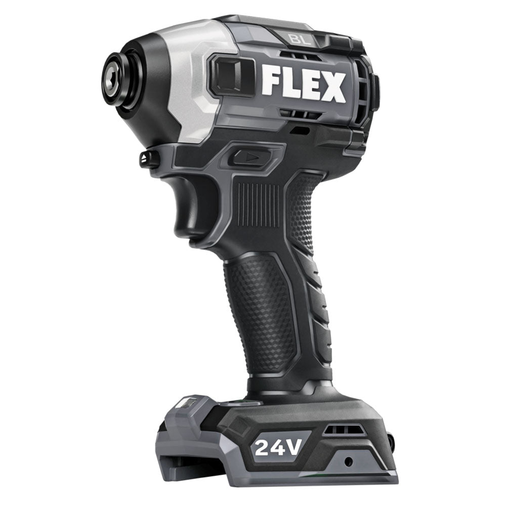  Flex FX1371A-Z 24V 1/4" Brushless Quick Eject Hex Impact Driver - Bare Tool 