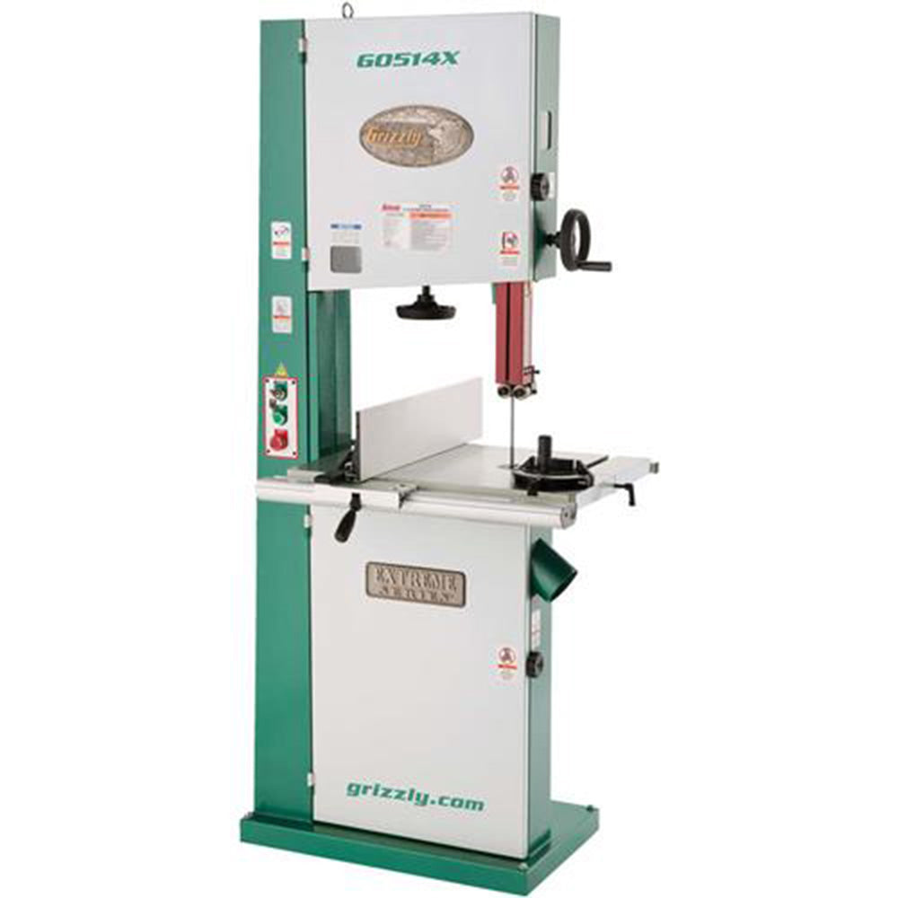  Grizzly G0514X 220V 19 Inch 3 HP Extreme Series Bandsaw 