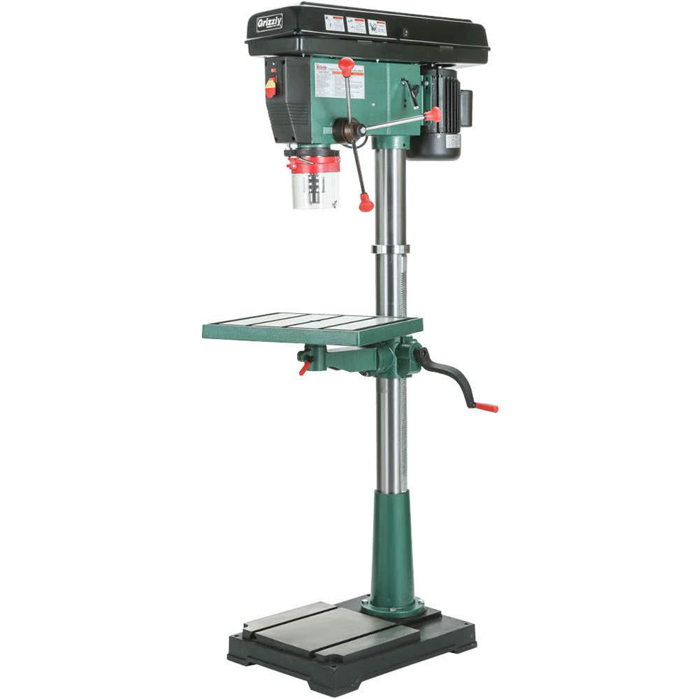  Grizzly G7948 120V/240V 20 Inch 12 Speed Floor Drill Press 