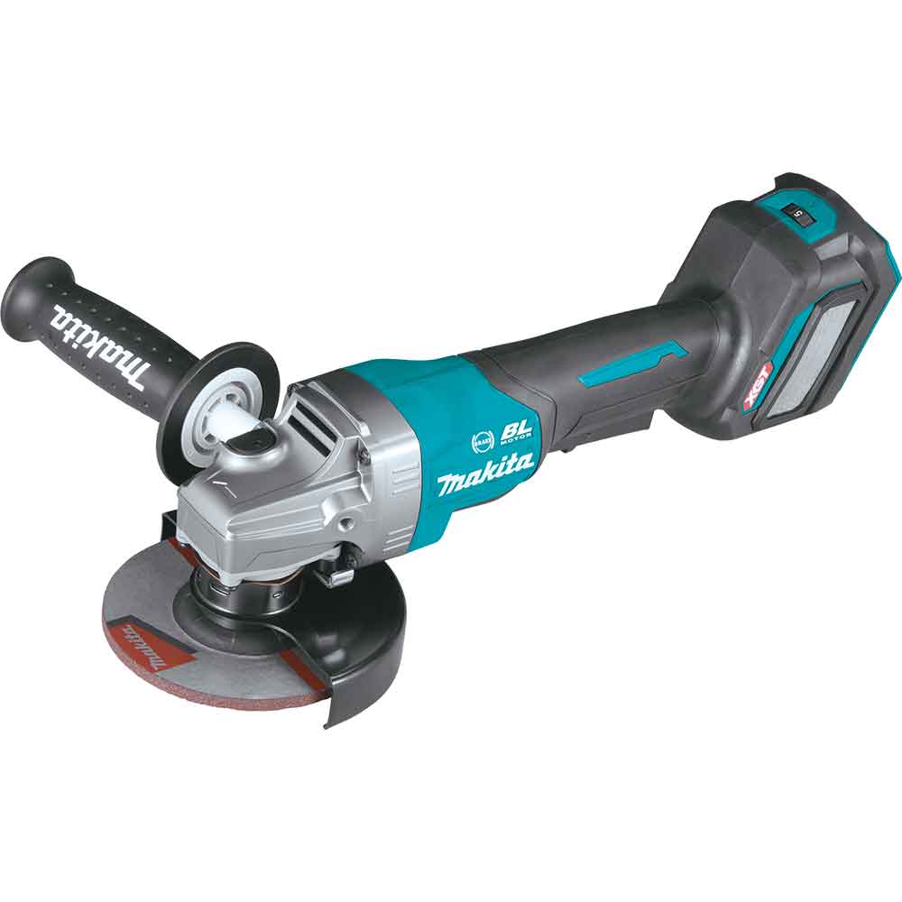  Makita GAG06Z 40V MAX XGT 4-1/2” / 5" Paddle Switch Angle Grinder - Bare Tool 