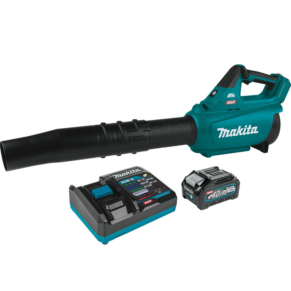  Makita GBU01M1 40V MAX XGT Brushless Cordless Variable Speed Blower Kit 