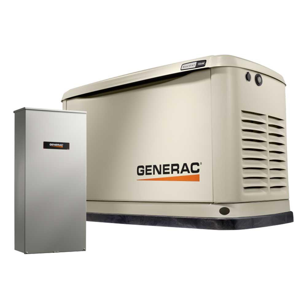  Generac 7228 18KW Guardian Home Backup Generator w/WiFi and Home Transfer Switch 