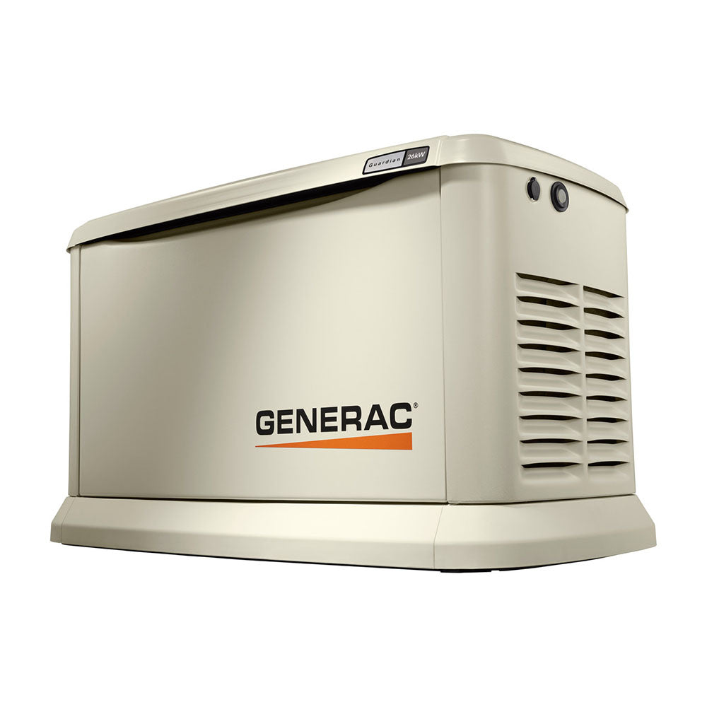  Generac 7290 26kW Guardian Home Backup Standby Generator w/ Free Mobile Link 