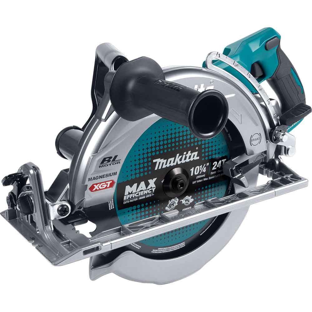  Makita GSR02Z 40V MAX XGT 10-1/4" Brushless Rear Handle Circular Saw - Bare Tool 