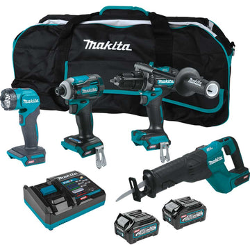 MAKITA Kit MK201 (DDF482 + DHR171 + 2 x 5,0 Ah + DC18RC + LXT600)