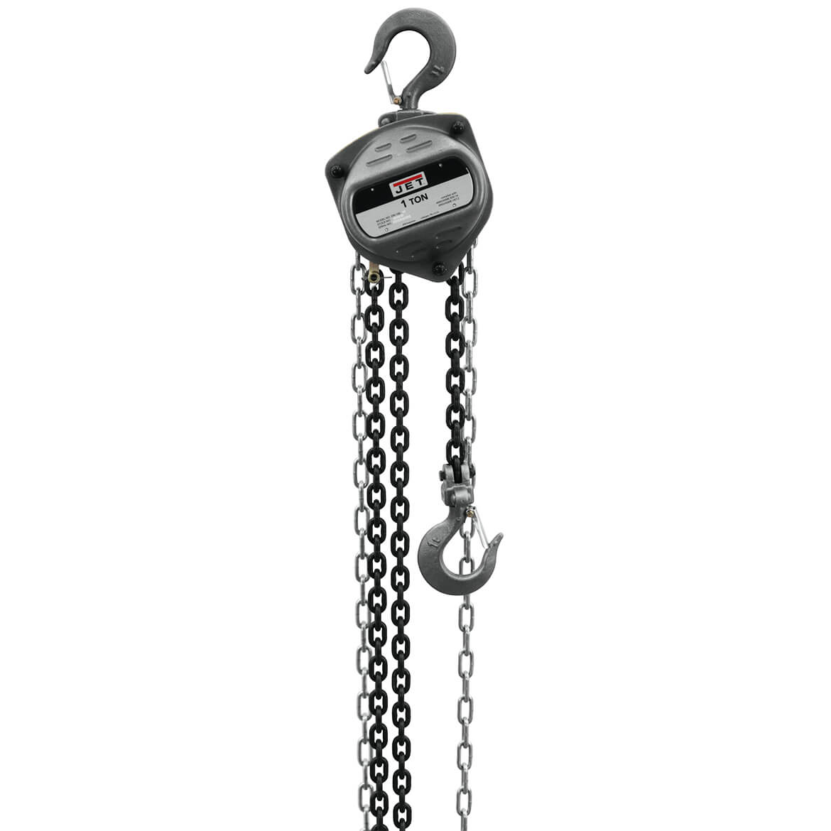  JET S90-100-20 1 Ton Hand Chain Manual Hoist with 20' Lift - 101912 