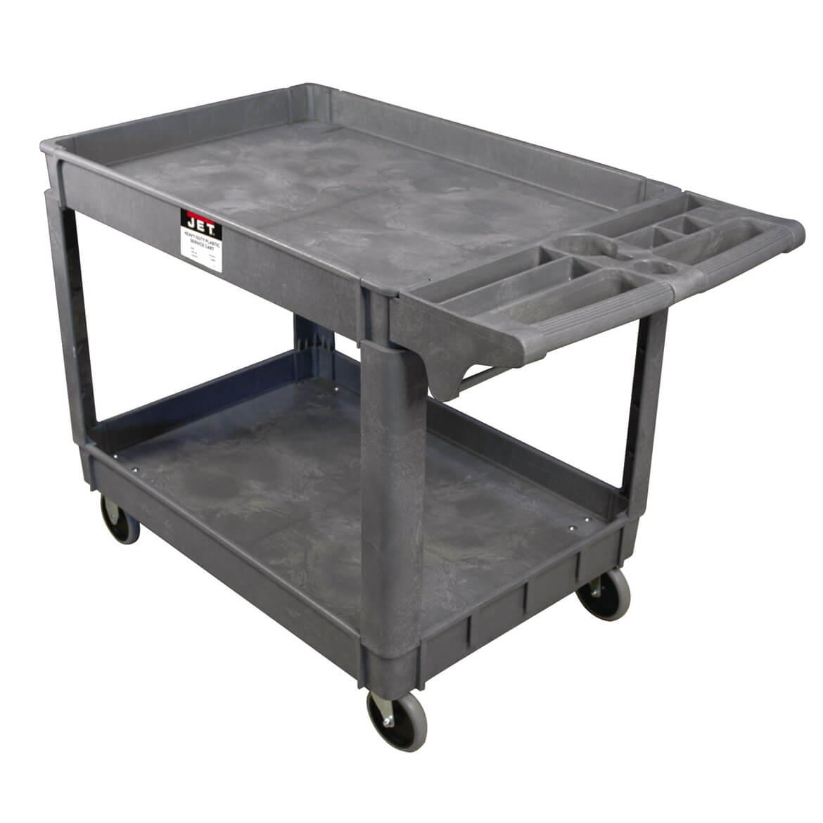  JET PUC-3725 Resin Utility Cart with 550 LB Capacity 