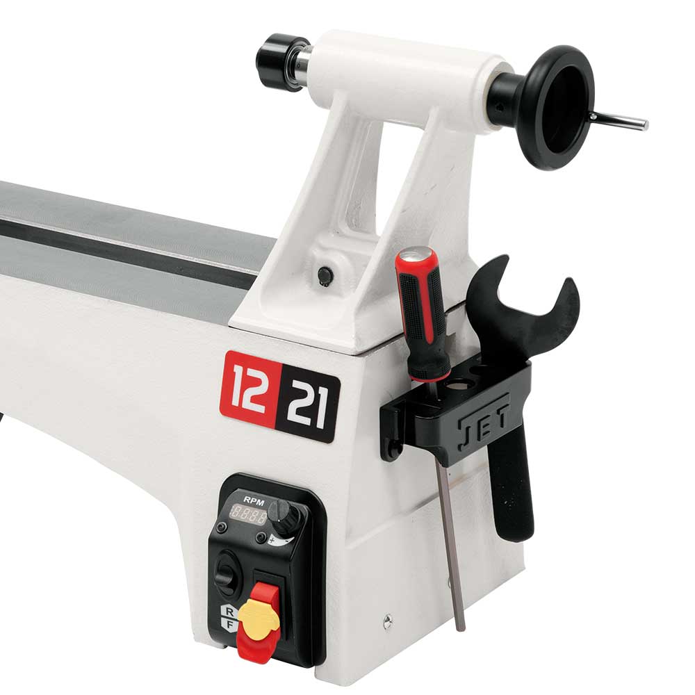 Jet Jwl 1221vs 12 Inch By 21 Inch Variable Speed Wood Lathe Woodwork Maxtool 