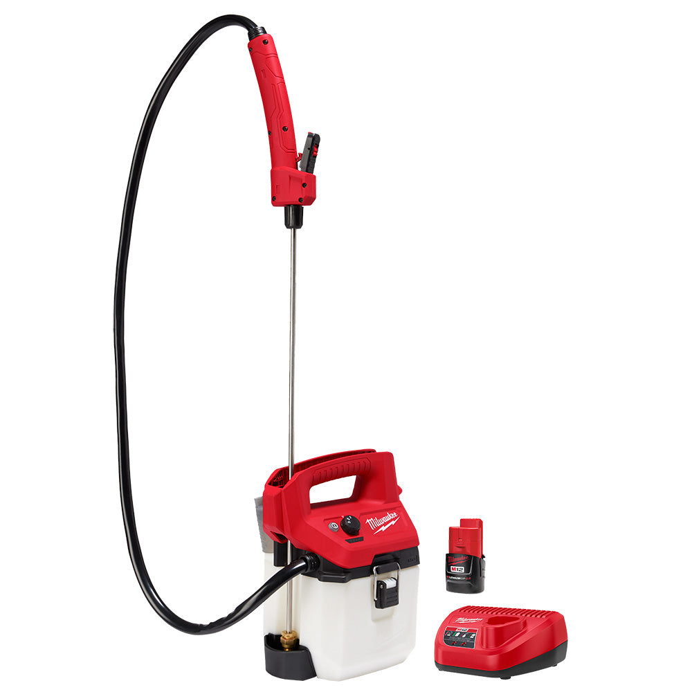  Milwaukee 2528-21G1 12V M12 1 Gallon Handheld Sprayer Kit 