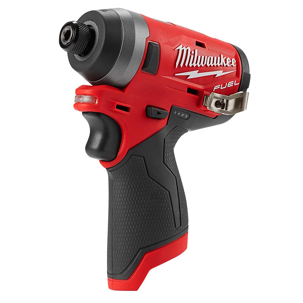  Milwaukee 2553-80 M12 12V 1/4" FUEL Hex Impact Driver - Bare Tool Reconditioned 