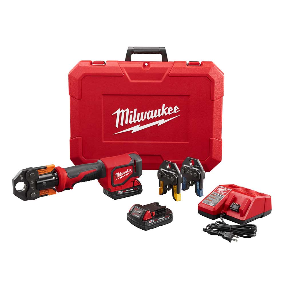  Milwaukee 2674-82P M18 18V 2.0 Ah Short Throw Press Tool Kit - Reconditioned 