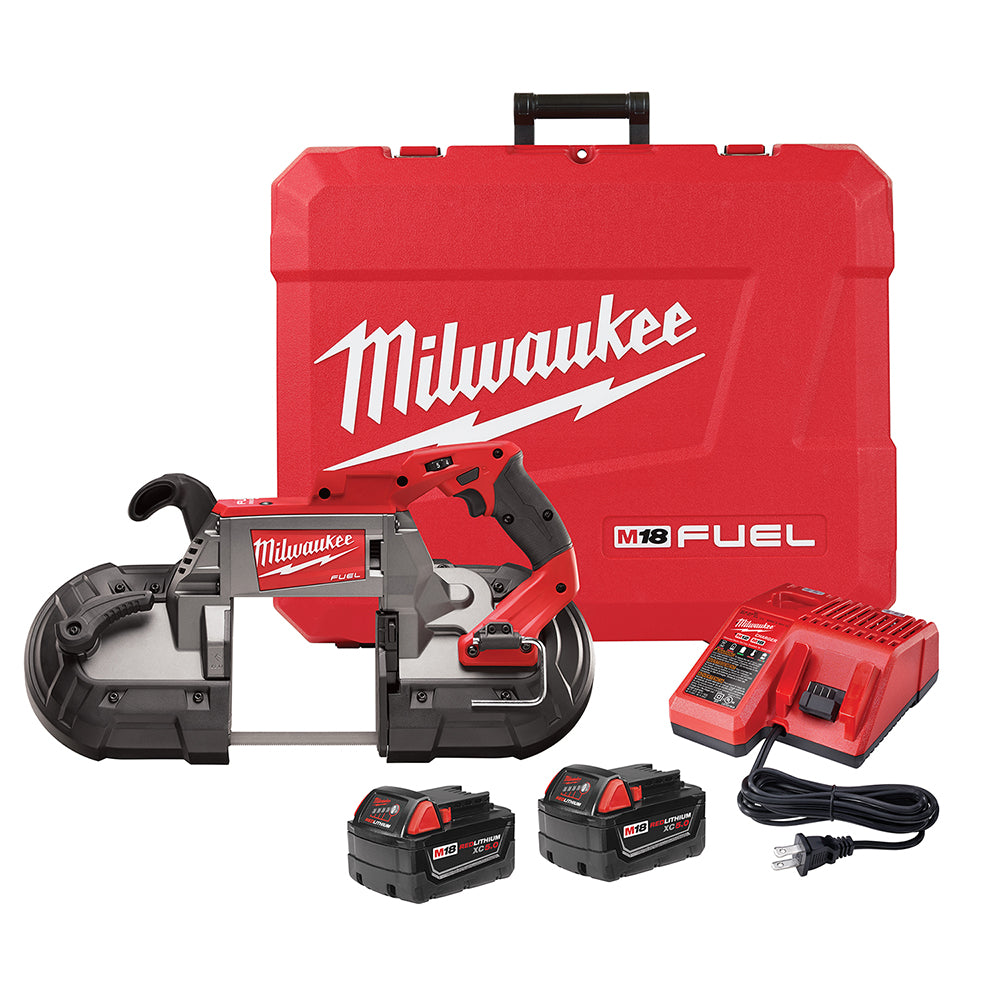  Milwaukee 2729-22 M18 FUEL 18V Deep Cut Band Saw Kit 