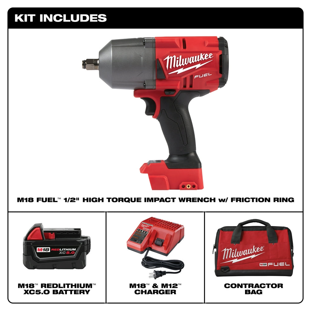 超人気新品 Times-kMilwaukee Electric Tools M18 High Torque Impact Wrenches 2"  To