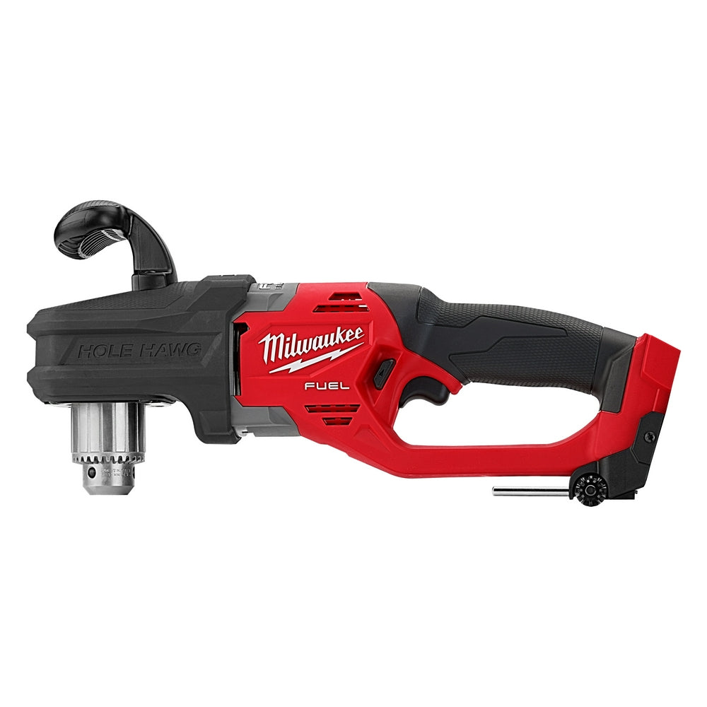  Milwaukee 2807-20 M18 FUEL 18V 12" HOLE HAWG Right Angle Drill -Bare Tool 