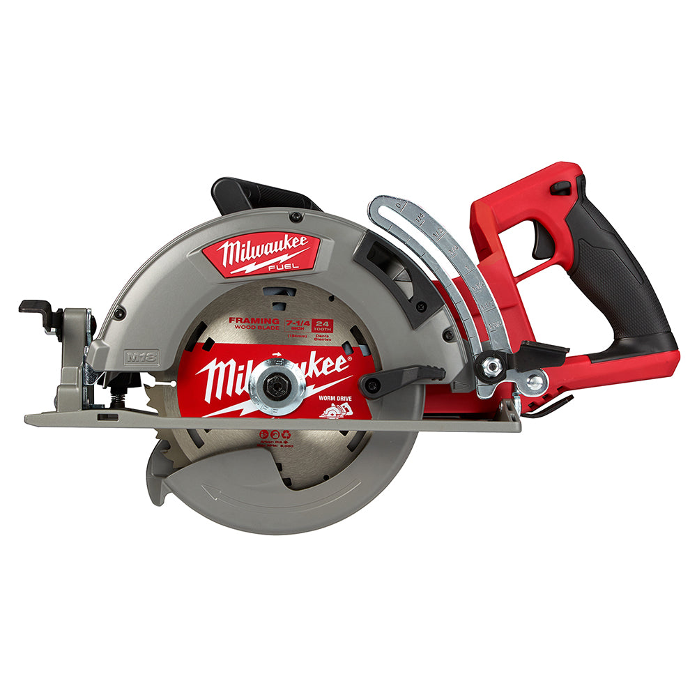  Milwaukee 2830-20 M18 FUEL 18V 7-1/4 Inch Rear Handle Circular Saw - Bare Tool 