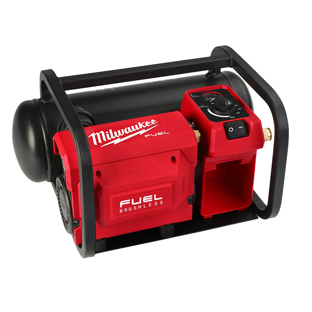  Milwaukee 2840-80 M18 FUEL 18V 2 Gallon Quiet Air Compressor - Bare Tool Recon 