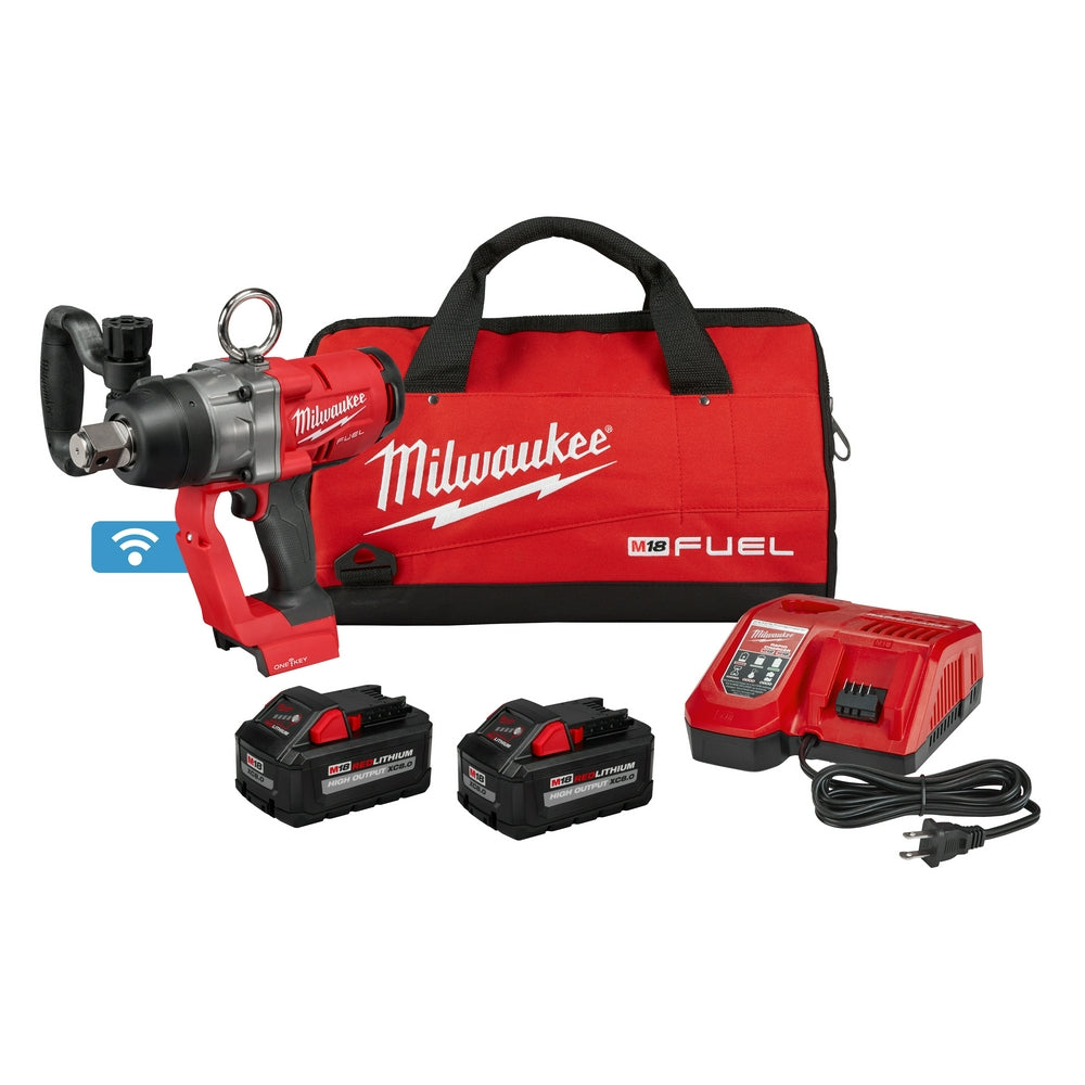  Milwaukee 2867-22 M18 FUEL 18V 1 Inch High Torque Impact Wrench Kit 