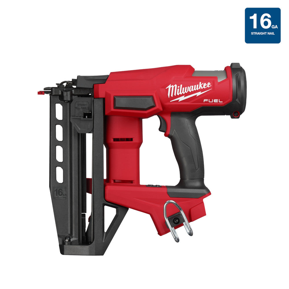  Milwaukee 3020-20 M18 FUEL 18V 16 Gauge Straight Finish Nailer - Bare Tool 