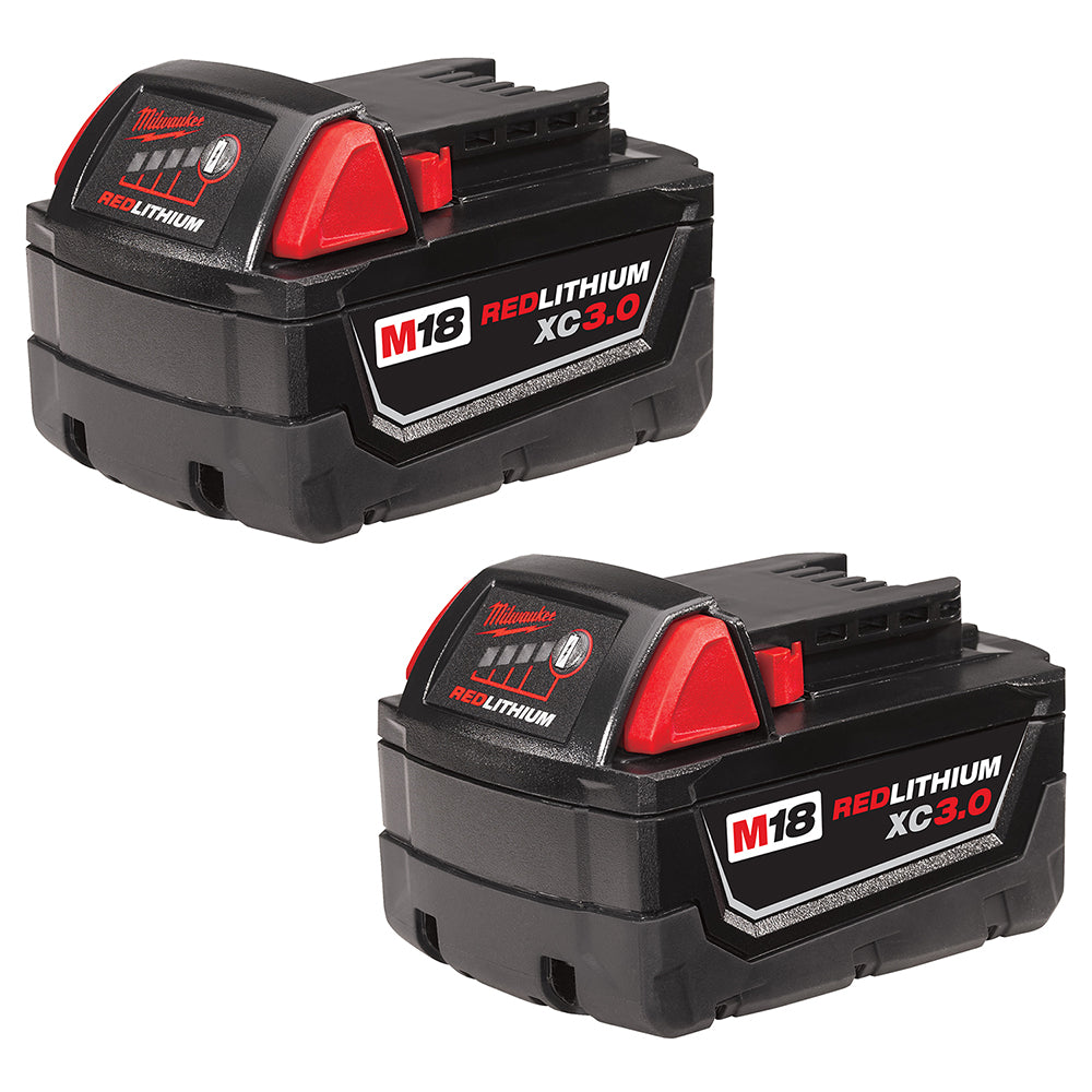  Milwaukee 48-11-1822 M18 18V REDLITHIUM XC High Capacity Battery - 2pk 