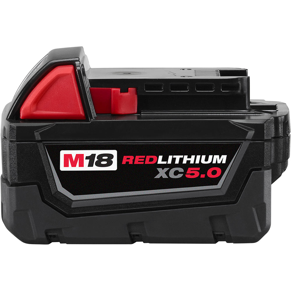  Milwaukee 48-11-1850 M18 18V 5.0Ah REDLITHIUM XC Extended Capacity Battery 