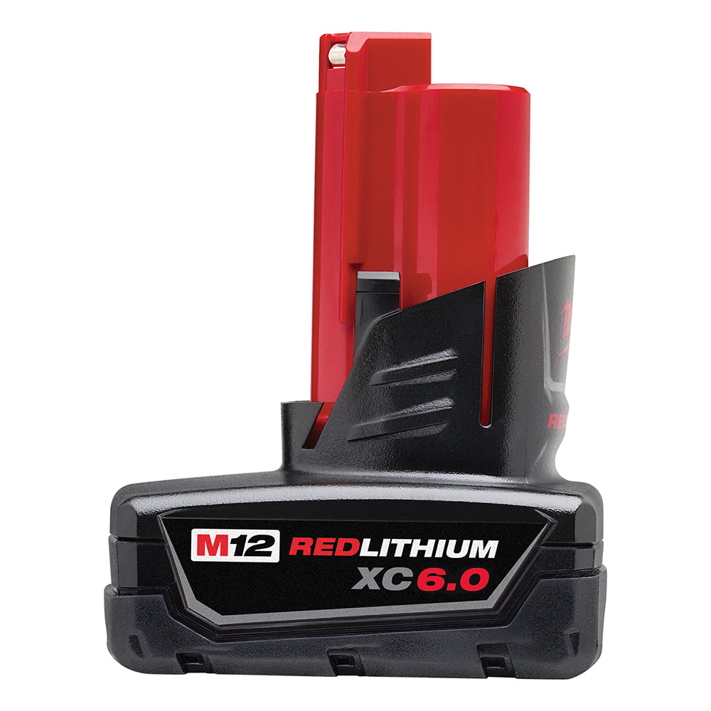  Milwaukee 48-11-2460 M12 12V 6.0 Amp Lithium-Ion Cordless Battery Pack 