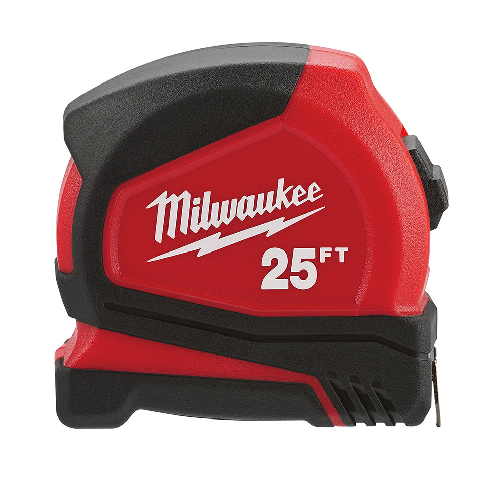  Milwaukee 48-22-6625 25-Foot Nylon Bond Blade Reinforced Frame Tape Measure 