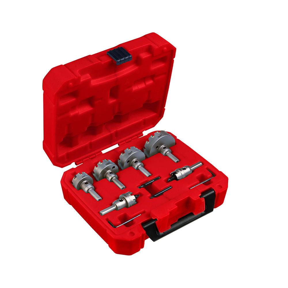  Milwaukee 49-22-8620 One Piece Durable Carbide Hole Cutter Set - 8 PC 