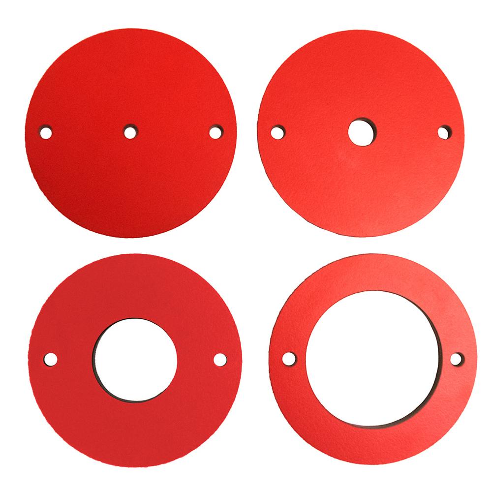  SawStop RT-PIR 3-3/4 Inch Phenolic Router Plate Insert Ring Set, 4pc 