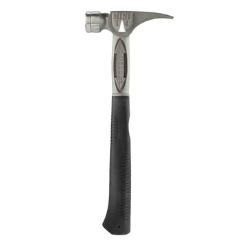 Stiletto TI16SC-F 16-oz Titanium Smooth Face Hammer w/ 18-in Fiberglass  Handle