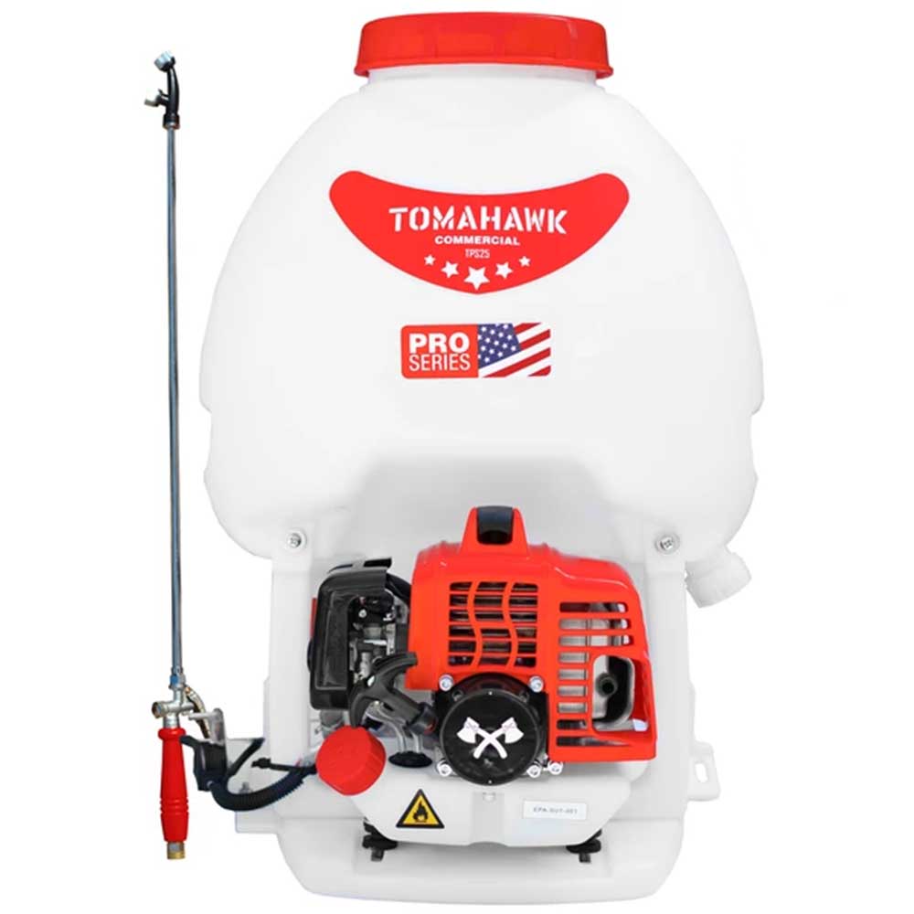  Tomahawk Power TPS25-PRO 5 Gallon Gas Power Backpack Pesticide 