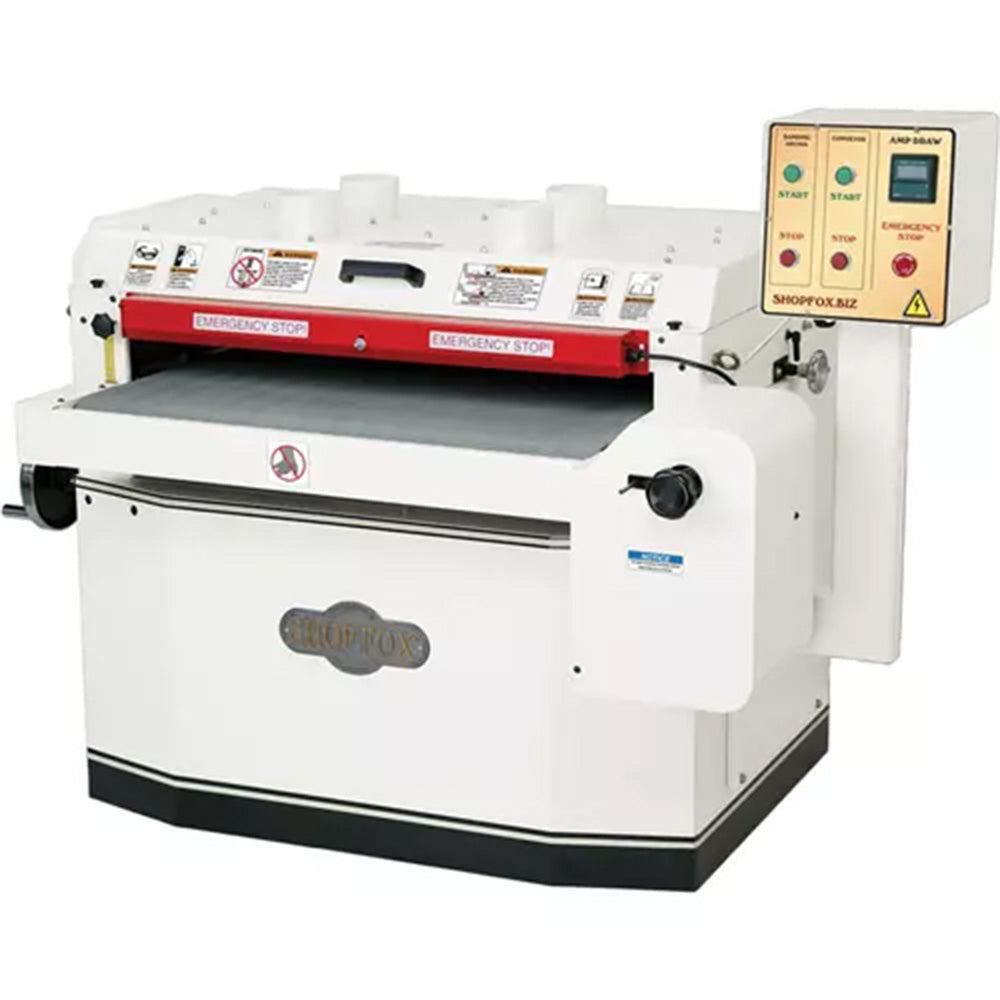  Shop Fox W1773 37" 240V/440V 15 HP 3 Phase Corded Drum Sander 